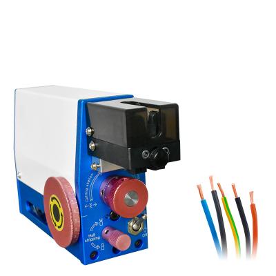 China Induction AWG#32-AWG#12 (0.03-2MMsaur) Pneumatic Core Peeling Machine Wire Stripper Fiberglass Cables Stripping Machine Low Profile And Multi Wire Stripper for sale