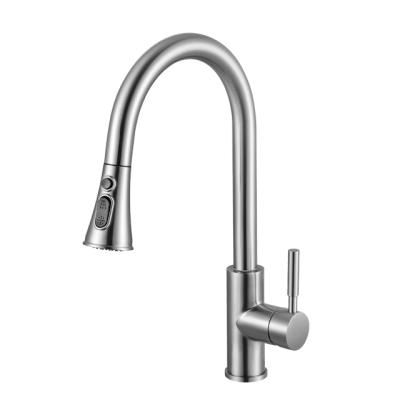 China Single Hole Wash Sink 304 Stainless Steel Kitchen Faucets Thermostatic Faucet Vanity Faucets for sale