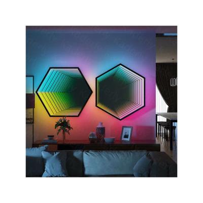 China Factory Professional Home Smart Bar Wall Lamp RGB Modern Colorful Atmosphere Led Light for sale