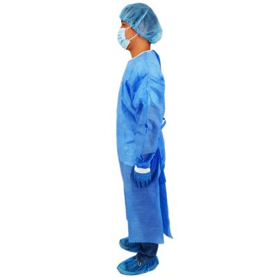 China SMS Surgical Gowns Sterile_Disposable_Surgical_Gown Disposable Doctor Nurse Medical Gown for sale