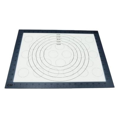 China 50*40cm Disposable Silicone Pastry Baking Mat Most Popular Hot Mat for sale