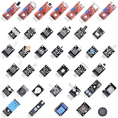 China 37 in 1 sensor modules kit for raspberry pi with plastic box 27.3*17.5*4.3cm 27.3*17.5*4.3cm for sale