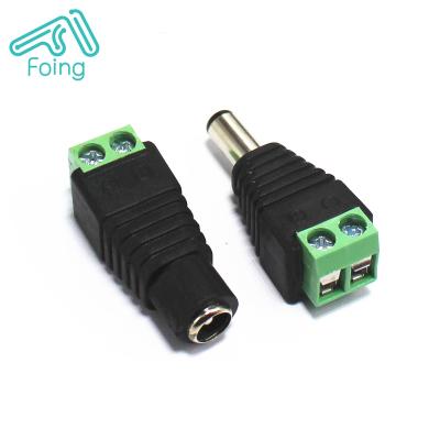 China 5.5*2.1mm DC Power Head Jack 5.5*2.1 Power Connector 5.5*2.1 Male Female Power Connector for sale