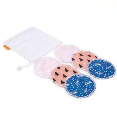 China happyflute 6PCS Reusable Nursing Breast Pads Bamboo For Pregnant Women Large Absorbency Waterproof Maternity Nursing Pads for sale