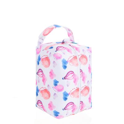 China Happyflute waterproof washable pod diaper bag 2 layers reusable large capacity wet bag for sale