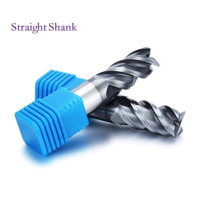 China Carbide End Mills Carbide Mill Tools Endmill Cnc Router Bit Fresa Freze Bits Wood Woodworking Milling Cutter for stainless steel for sale