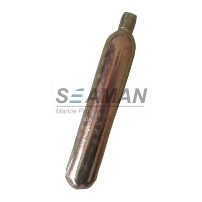 China 16g / Zylinder-CO2 Cartriage des CO2-24g/33g/60g für aufblasbare Schwimmweste mit 1/2“ Faden zu verkaufen