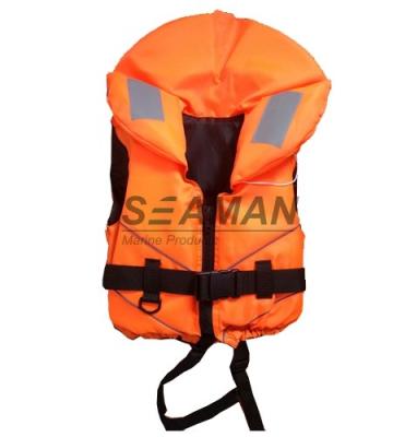 Chine Mousse en nylon de délivrance de sport aquatique de sauvetage du gilet 100N du certificat orange EPE de la CE à vendre