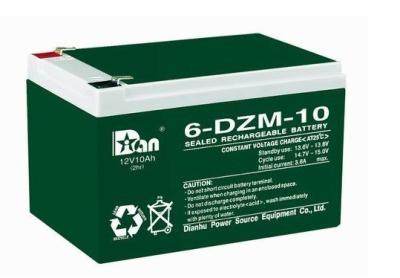 China 12V 10Ah Electric moped in sealed lead-acid battery For e-bike/ Electric scooters for sale