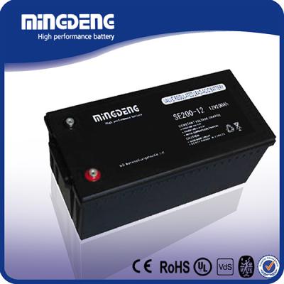 China High quality and durable 12v 200ah solar lead acid battery for sale