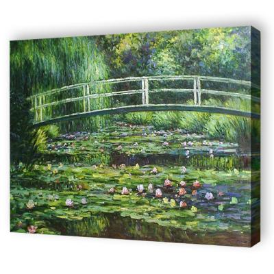 China New Selling Monet Oil Painting Canvas Decorative Painting Hot Hand-painted High Imitation Classical/Postmodern Print Painting Can Be Customized Size for sale