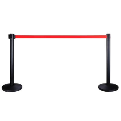 China High Quality Retractable Bank Belt Barrier Queue Barrier System For Customs for sale