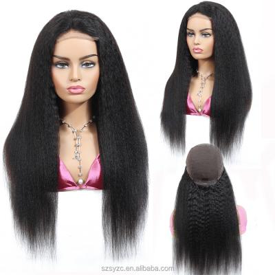 China Wholesale Cheap Human Virgin Human Hair Full Lace Wigs Brazilian Regular Front Closure Body Wave Full Wave Cuticle Aligned Lace Closure Hair Wig for sale