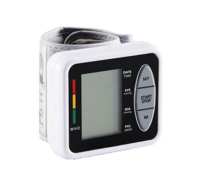 China Hot Excellent Wholesale Household Digital Blood Pressure Monitor Electric Wrist Sphygmomanometer Voice Function Detection Blood Pressure LCD for sale