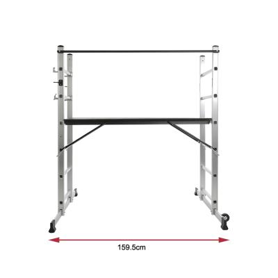 China High Quality Building Construction Construction Used Mini Aluminum Folding Scaffolding For Sale for sale