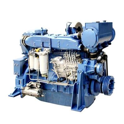 China Weichai CCS CE 6 Water Cooled Cylinder 200Hp 250Hp 270Hp 300Hp 326Hp 170Hp Wp10 Marine Diesel Engine For Sale for sale