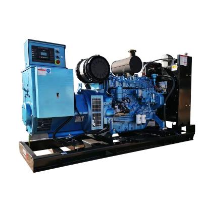 China 6 cylinder 200kw 250kva 220/275 genuine water cooled weichai diesel generator set for sale