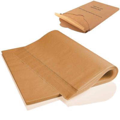 China Hopewell Greaseproof Factory Wholesales Custom Size Non Stick Greaseproof Food Parchment Waterproof Silicon Baking Paper for sale