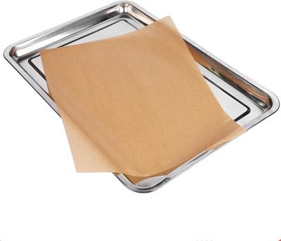 China Waterproof Silicon Parchment Guard Food Parchment Paper Baking Paper Sheets for sale