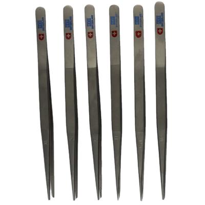 China Stainless Steel Jewelry Tweezers 6pcs/set for sale