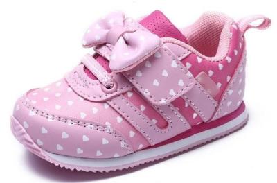 China Weiches unteres rosa Kleinkind-Schuh-Baby beschuht Breathable Größe EUR 21-25 zu verkaufen