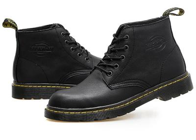 China Fall / Winter New Style Dr Martens Safety Shoes , Industrial Safety Shoes Plus Suede Lining for sale