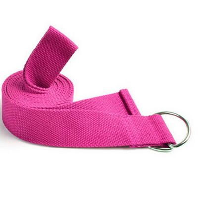 China Comfortable And Durable China Supplier Private Label Non-Toxic Cotton ECO Yoga Strap for sale