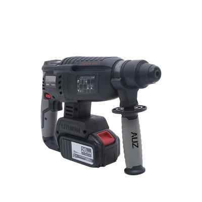 China Construction hammer drill machine 4.0ah battery cordless rotary hammer drill electric drill rechargeable power tool for sale