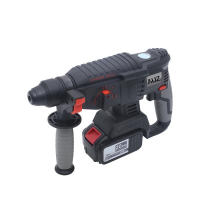 China Construction 21V 4.0Ah Cordless Brushless Rotary Hammer Drill Electric Hammer Drill Rechargeable Hammer Machine Tool for sale