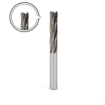 China High Speed ​​Cutting Tungsten Carbide H7 H8 H9 Solid Throwing Reamer With Straight Shank for sale