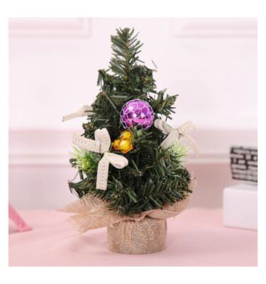 China PVC; Wholesale Canvas Christmas Tree Artificial Tabletop Christmas Tree for sale