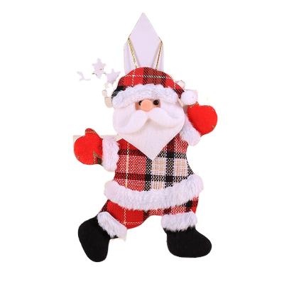 China Cloth ; Hanging Old Man Hanging Doll Holiday Tree Sponge Christmas Decorations Cloth Doll Christmas Ornaments for sale