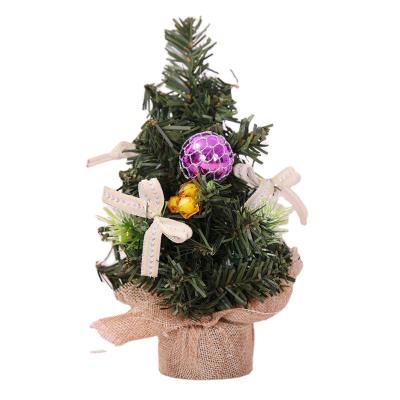 China PVC; PVC Snowflake Christmas Decoration Canvas Tree Mini Christmas Tree for sale