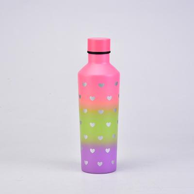 China Image Color 304 Stainless Steel Durable High Capacity Vacuum Cup PORTABLE Custom Flask 500ml With Lid for sale