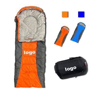 China Manufacturer Hybrid Type Ultralight Portable Outdoor Waterproof Down Double Camping Sleeping Bags With Pillow for sale