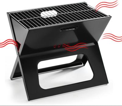 China Lightweight Best Selling Product BBQ Tool X Shaped Outdoor Portable Strong Fire Retardant Barbecue Accessories Grill for sale