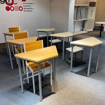 China Modern Wood Table Furniture Small Computer School Desk For Kindergarten Classroom Furniture for sale