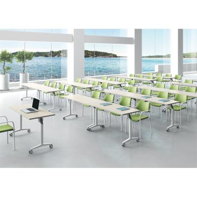 China Best Comfortable Selling Hot Chinese Products Used School Furniture For Sale Folding Training Table for sale