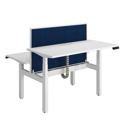 China Greatway Three Segment Height Adjustable Computer Workstation /Electric Position Desk for sale