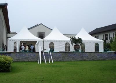 China Anti Rust Aluminum Pagoda Tent -30 To 70 Centigrade Temperature Resistance for sale