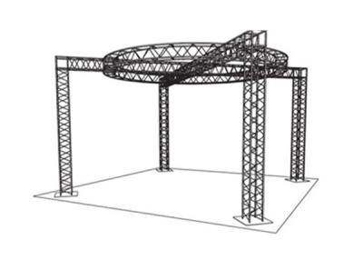 China Braguero de aluminio del cuadrado al aire libre del acontecimiento, instalación fácil del braguero de la iluminación de la etapa en venta