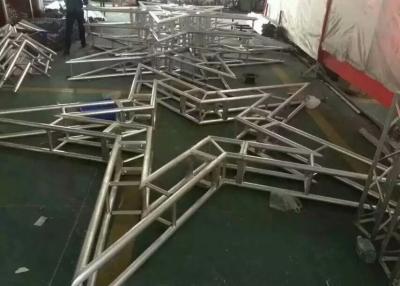 China Five Pointed Aluminium Lighting Truss Strong Loading Capability OEM Service for sale