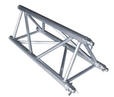 China Customize Aluminum Spigot Truss 6082-T6 / 6061-T6 Material Easy Assemble for sale