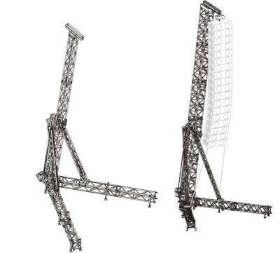 China Concert Heavy Duty Truss A Shape , Line Array Truss Spigot / Screw Joint for sale