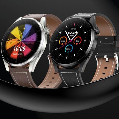 China Dual Touch Screen Sports Smart Watch T3 Time Zone Watch Heart Rate Monitor Sleep Monitor Smartwatch for sale