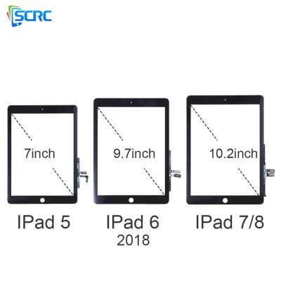 China Tablet Reparing Best Quality For iPad 5 Touch Glass Screen For iPad 6 2018 7 8 10.2