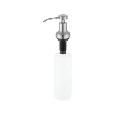 China Custom Bulk Manual Double Soap Dispenser Usedful Kitchen Stainless Steel Foam Hand Sanitizer Foam Soap Liquid Dispenser With Wholesale Price for sale