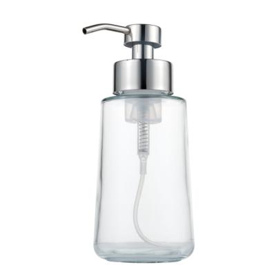 China Personal Care Longan Stainless Steel Hand Soap Pump Wash Liquid Hand Soap Dispenser Foam Soap Refillable Bottle With Pump for sale