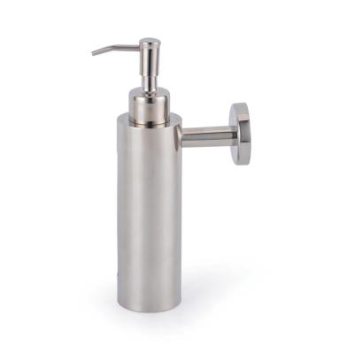 China Personal Care Longan Stainless Steel Soap Dispenser Hotel Soap Bottle Wall Mounted Soap Dispenser For Shampoo Lotion for sale