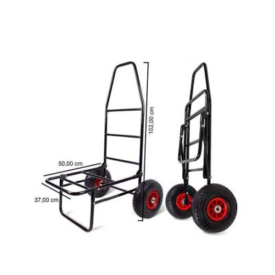 China Factory direct folding beach cart cart with two wheels 92*15*43cm for sale